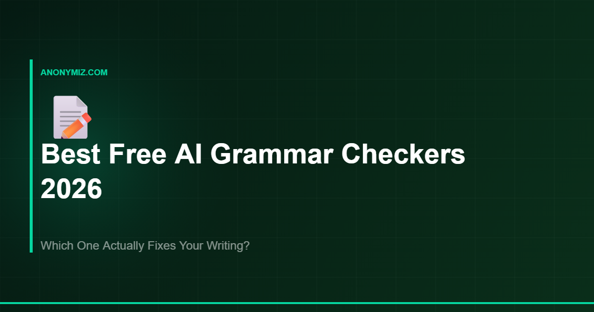 Best Free AI Grammar Checkers in 2026 — Tested and Compared
