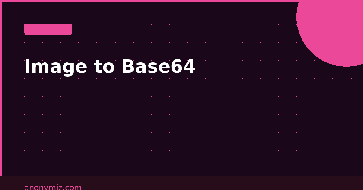 Image to Base64: How to Embed Images Directly in HTML and CSS