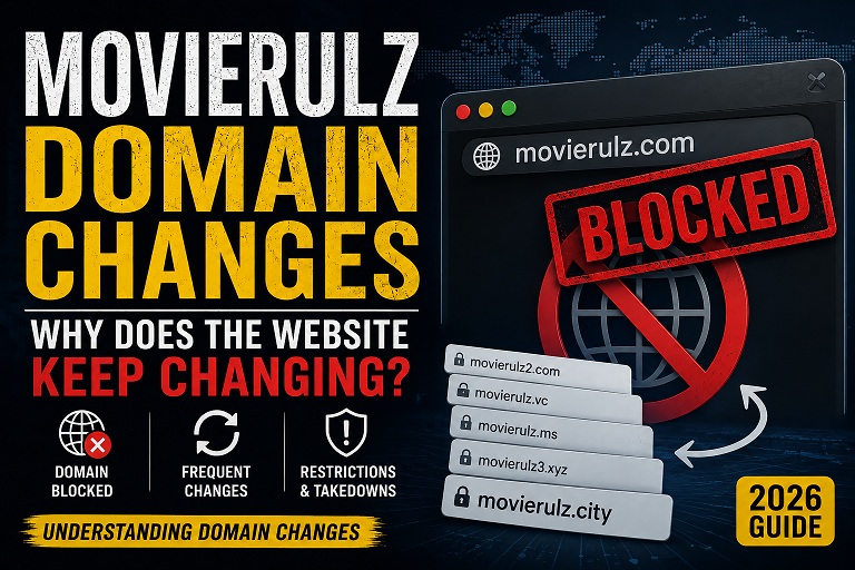 Why Does Movierulz Keep Changing Domains? 2026 Guide