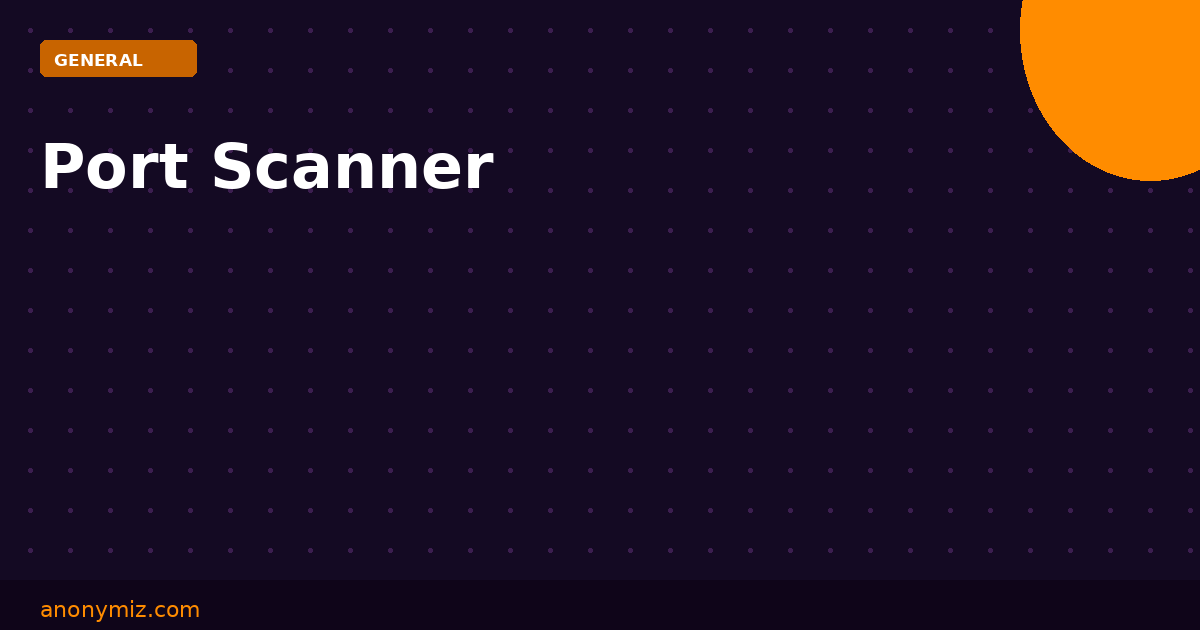 Port Scanner: Check Open Ports and Secure Your Server in 2026