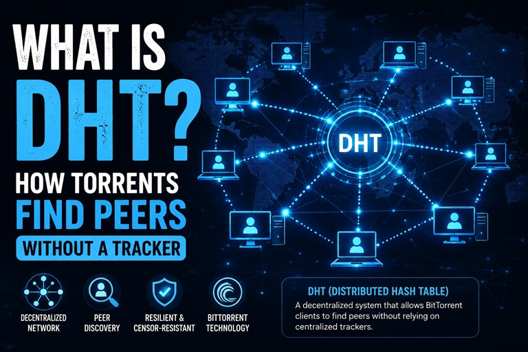 What Is DHT? How Torrents Find Peers Without a Tracker