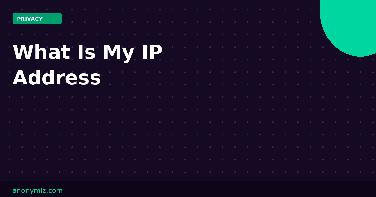 What Is My IP Address? Complete Guide to IP Lookup, Location & VPN Detection